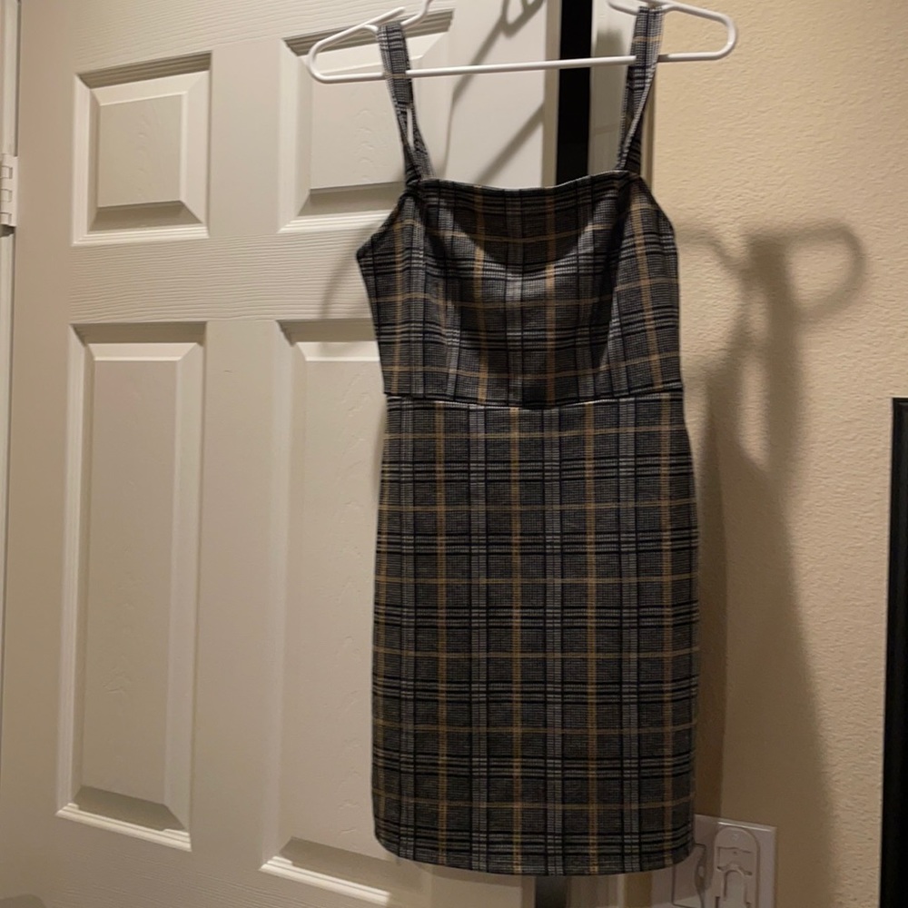 Plaid dress. Size S.